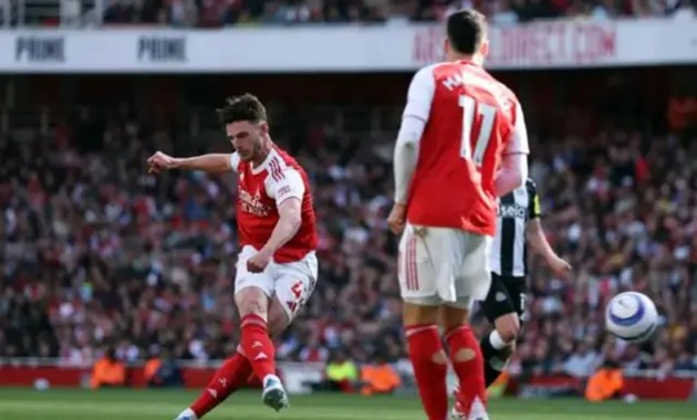 Arsenal Vượt ải Newcastle Nhờ Vẻ Đẹp Của Declan Rice