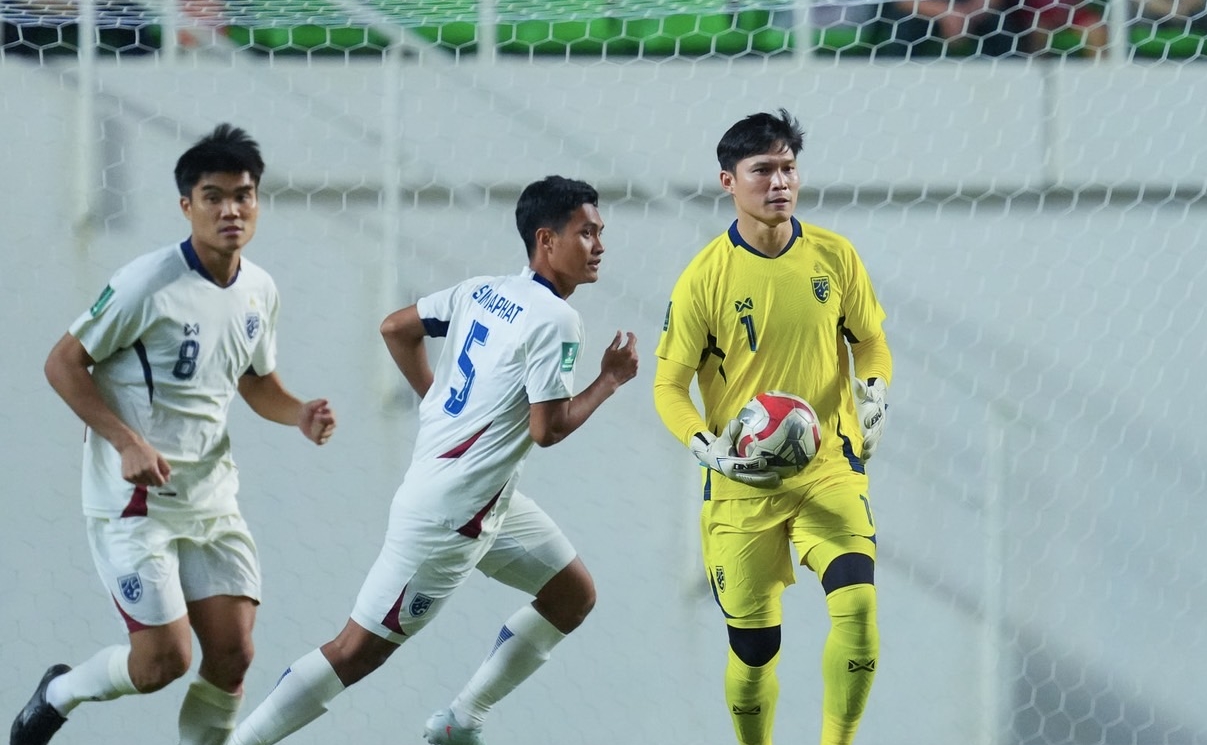 Thái Lan thất bại bất ngờ trước Turkmenistan tại vòng loại Asian Cup 2027